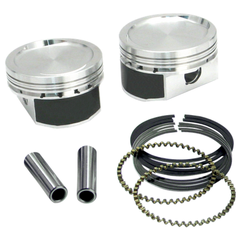 S&S Cycle 1986+ XL 3-1/2in Standard Bore 1200cc Conversion Piston Kit - 106-5548