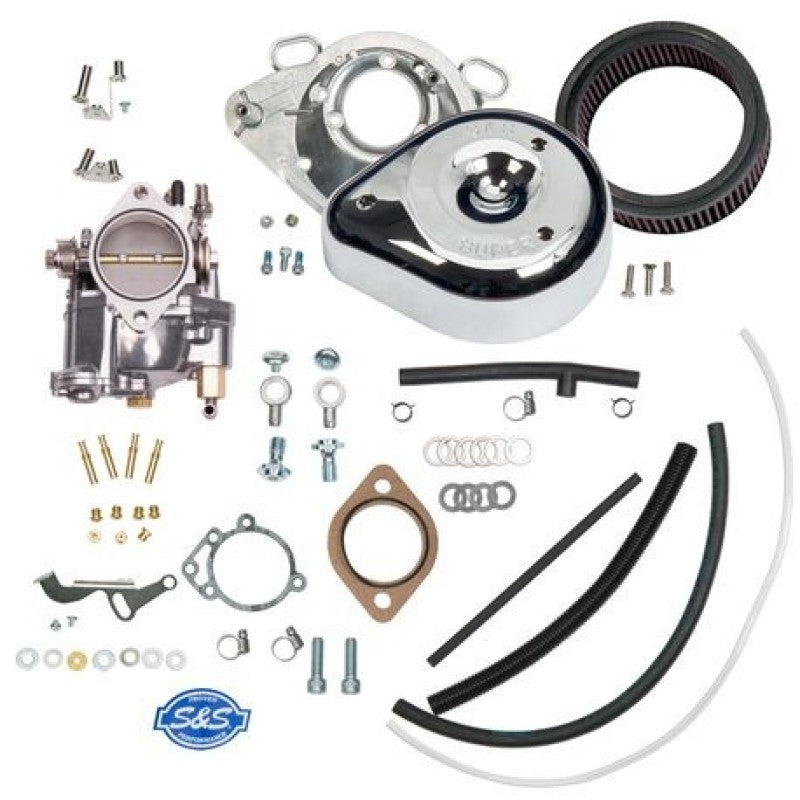 S&S Cycle 1993-1999 BT Super G Partial Carburetor Kit w/o Manifold & Mounting Hardware - 11-0446