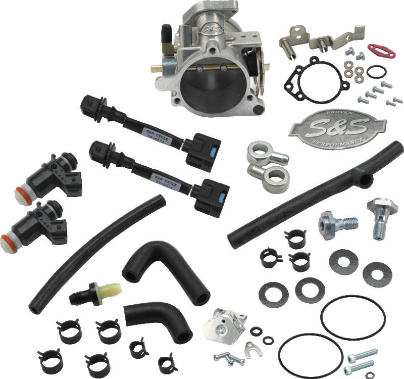S&S Cycle 2001-2005 BT 58mm Single Bore Throttle Body Kit - 106-4407