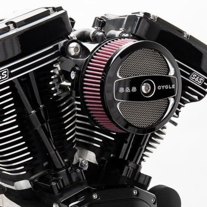 S&S Cycle 2001-2015 Fuel-Injected Softail Models Stealth Air Cleaner Kit w/ Air 1 Cover - 170-0478