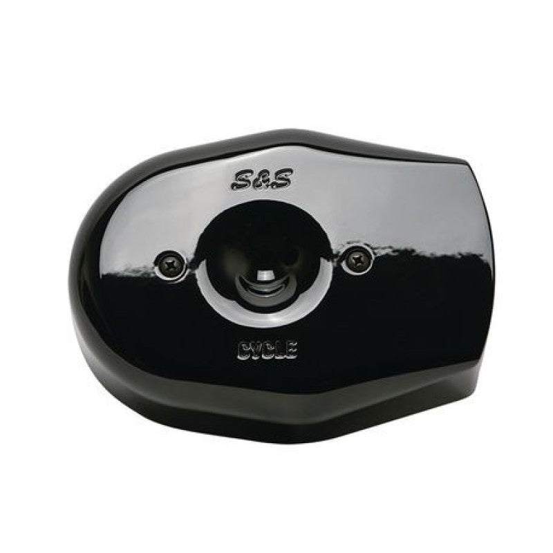 S&S Cycle 2017-2023 M8 Touring/2018-2023 BT Stealth Air Cleaner Kit w/ Black Tribute Cover - 170-0598A