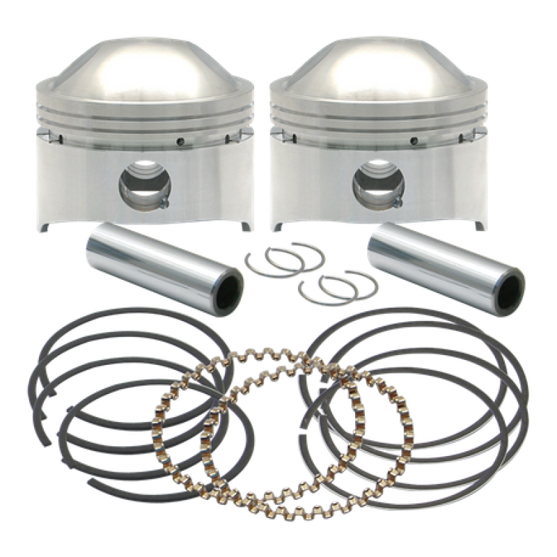 S&S Cycle 2036-1984 BT 3-1/2in +.030in 80in HC Forged Pistons - 106-5522