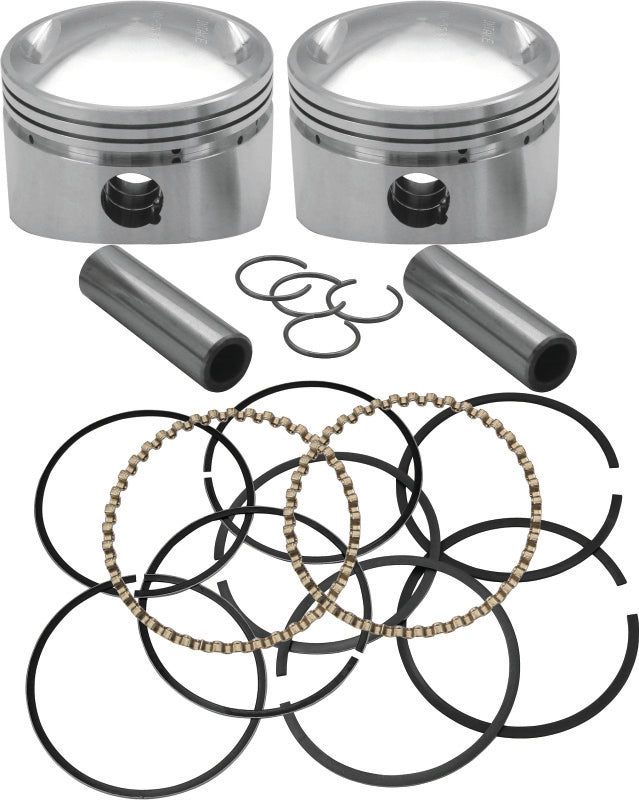 S&S Cycle 2036-1984 BT 3-5/8in Piston Set - .060in - 106-5789
