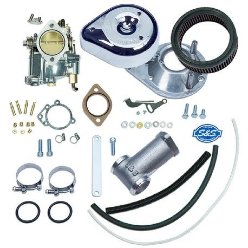 S&S Cycle 2055-2065 BT Models Super E Carburetor Kit - Standard Tanks - 11-0401
