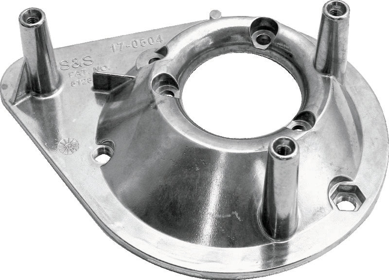 S&S Cycle 2057-1985 XL w/ Super E/G Carb Air Cleaner Backplate - 17-0330