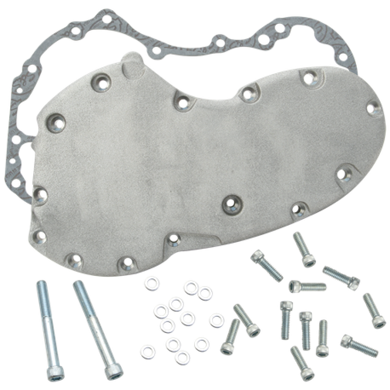 S&S Cycle 2065-2069 BT Cast Generator Gearcover Kit For S&S Crankcases - Natural - 106-1627