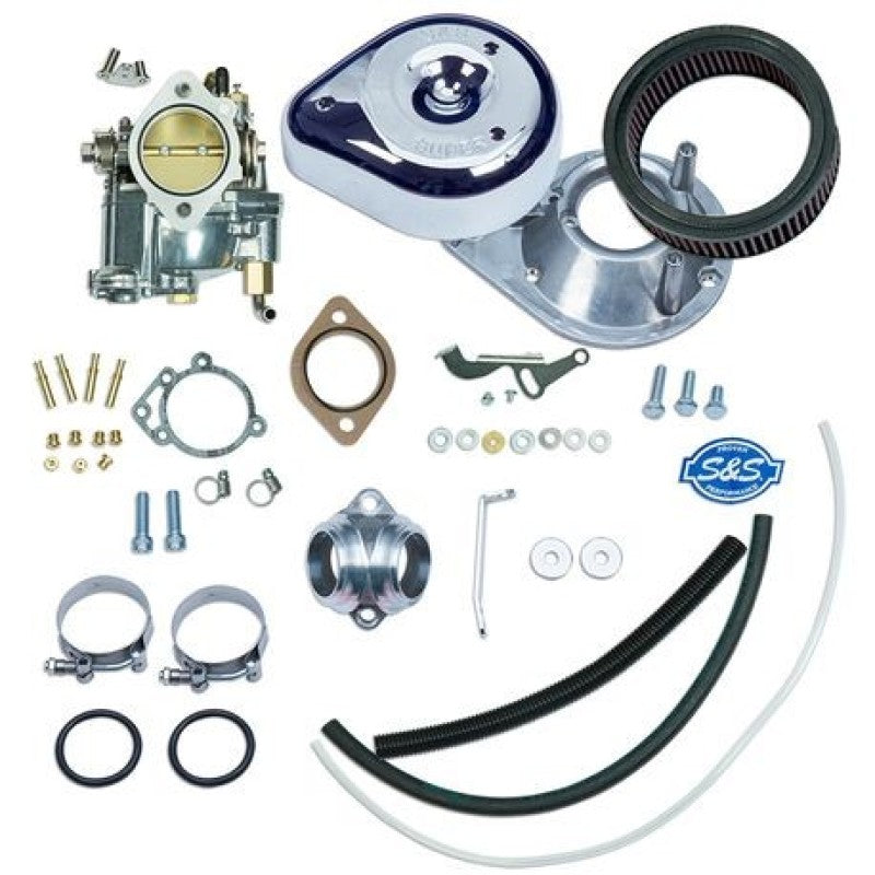S&S Cycle 2066-1978 BT Models Super E Carburetor Kit - Standard Tanks - 11-0402
