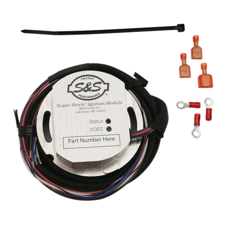 S&S Cycle 2066-1984 BT Super Stock Ignition Module For Shovel Head 93Hin/Pan Head 93Hin/Pan Head 74in - 55-1342