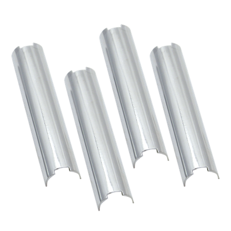 S&S Cycle 3.500in Pushrod Cover Keeper Set - Chrome - 93-4107