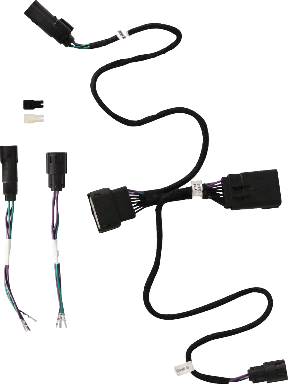 SADDLE TRAMP Rear Audio T-Harness - '14-'22 FLHTK 4402-1019