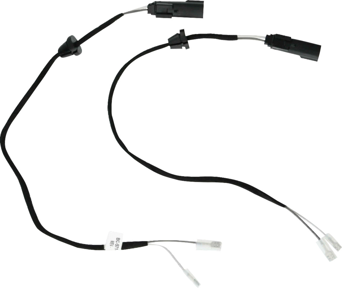 SADDLE TRAMP Speaker Pod Wiring Harness - Wiring Harness w/Disconnects / Front Speaker Pods / '14-'22 FLH/FLT 4402-1018