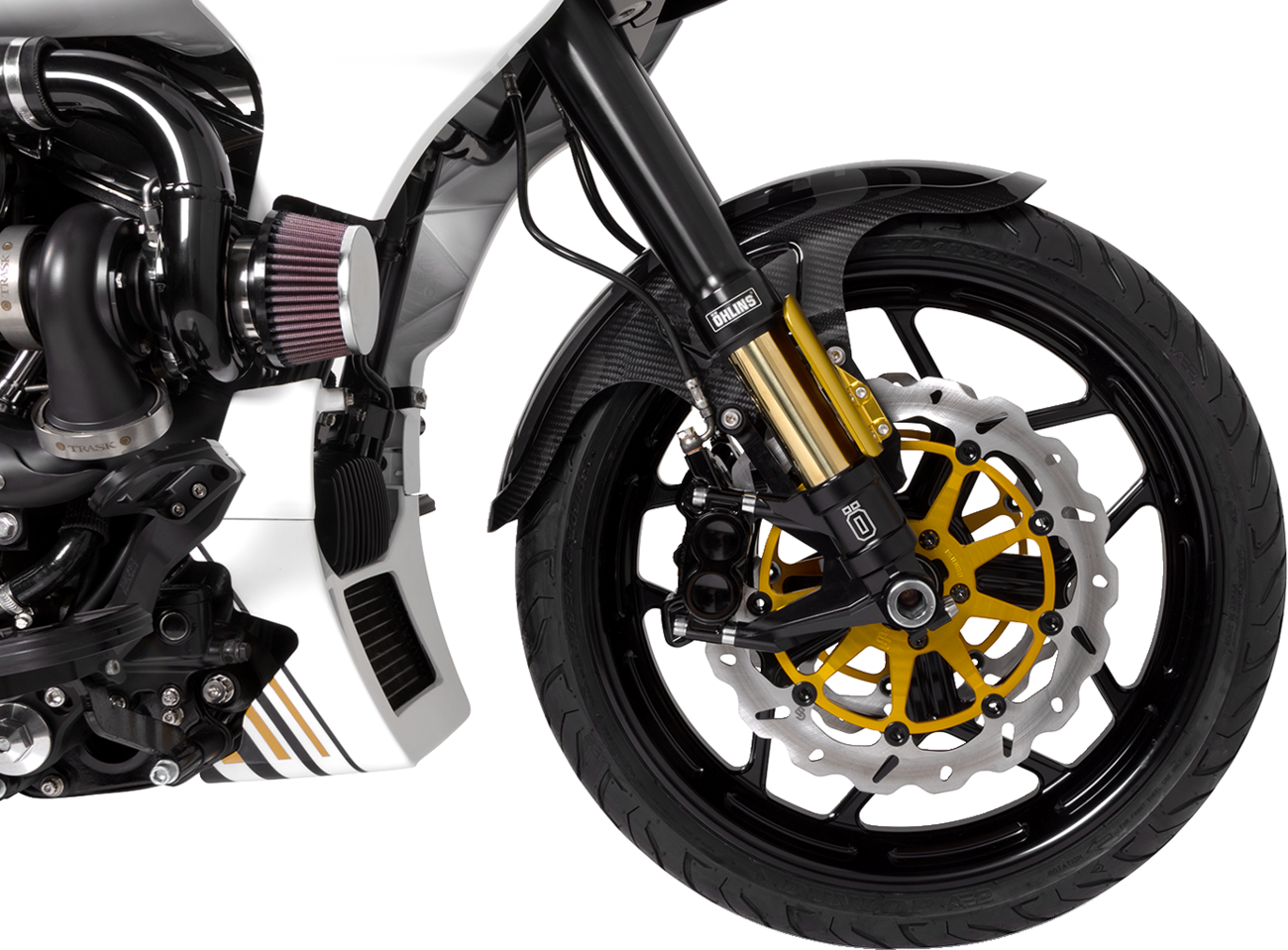SADDLEMEN Carbon Fiber Front Fender