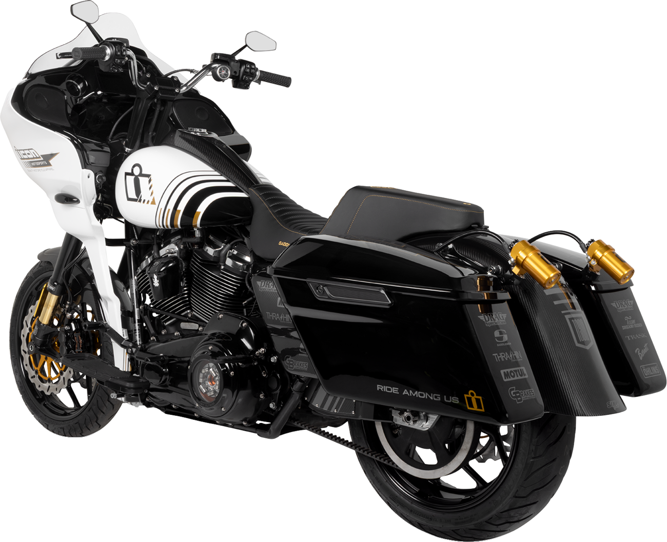 SADDLEMEN Carbon Fiber Rear Fender