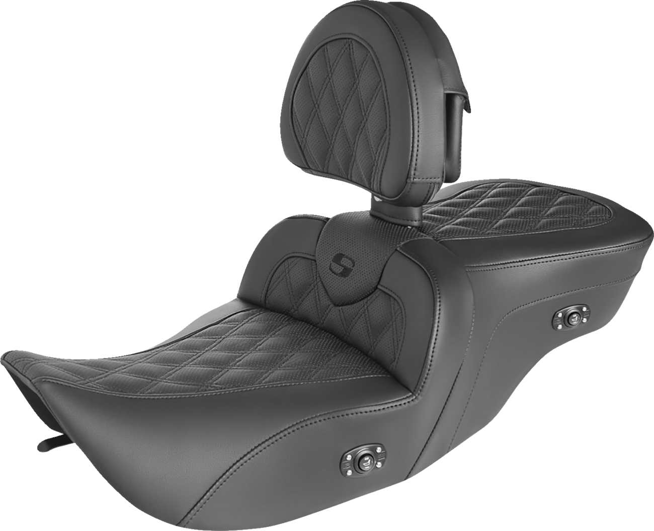 SADDLEMEN Heated Roadsofa™ Lattice Stitched Seat