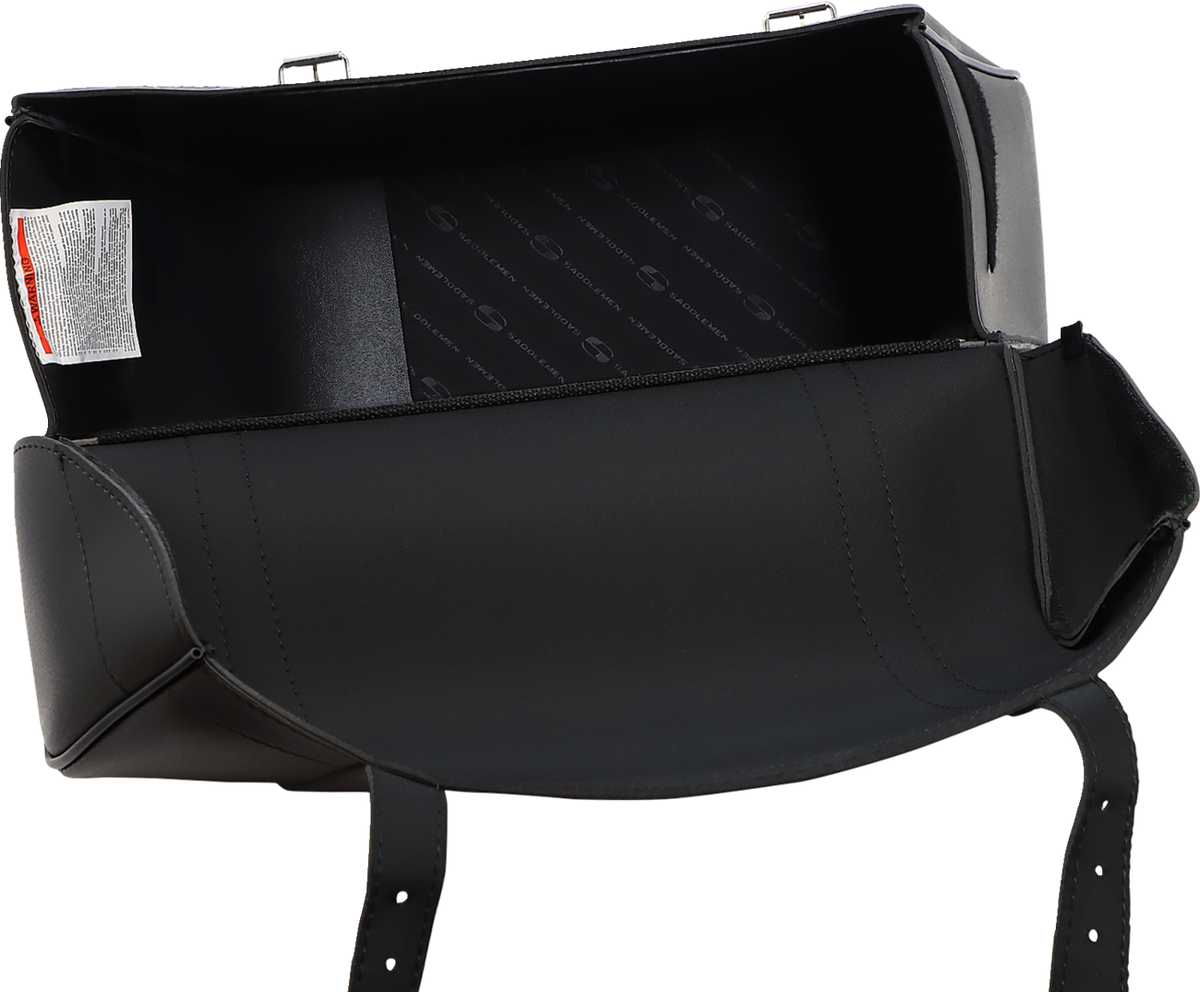 SADDLEMEN Highwayman Slant-style Saddlebags - Jumbo 3501-0092