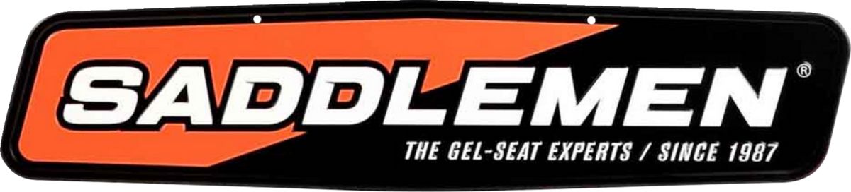 SADDLEMEN Metal Sign
