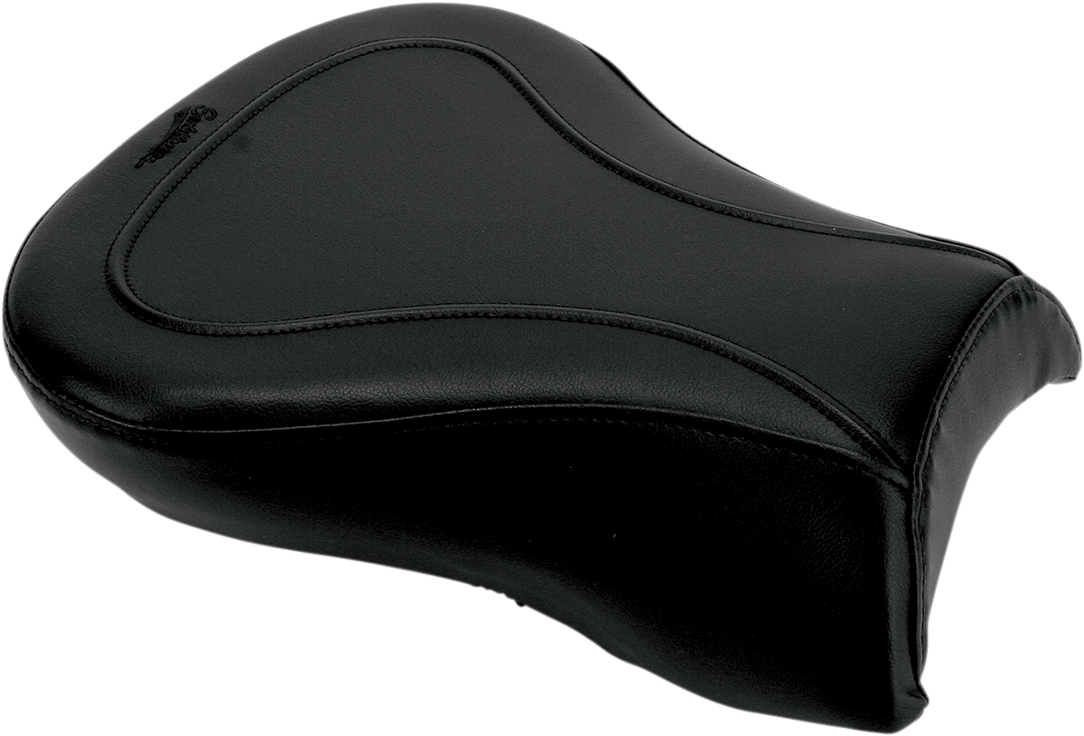 SADDLEMEN Renegade™ Deluxe Pillion Pad - Black Piping / VTX 0807-0016