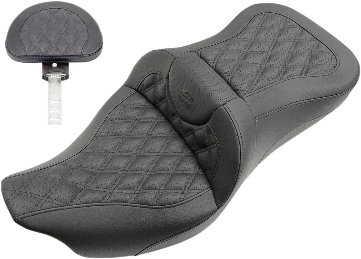 SADDLEMEN Roadsofa™ Lattice Stitch Seat