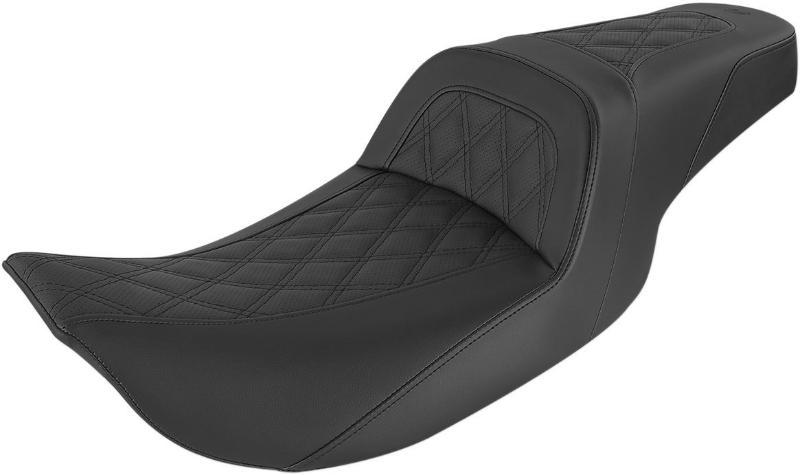 SADDLEMEN Slim Lattice Stitched Seat