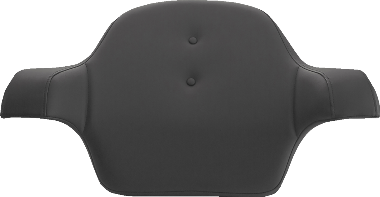 SADDLEMEN Tour Pak® Backrest Pad - King Tour-Pak® Backrest Pad / RoadSofa / Pillow Top / Black / FL '14-'23 0801-1365