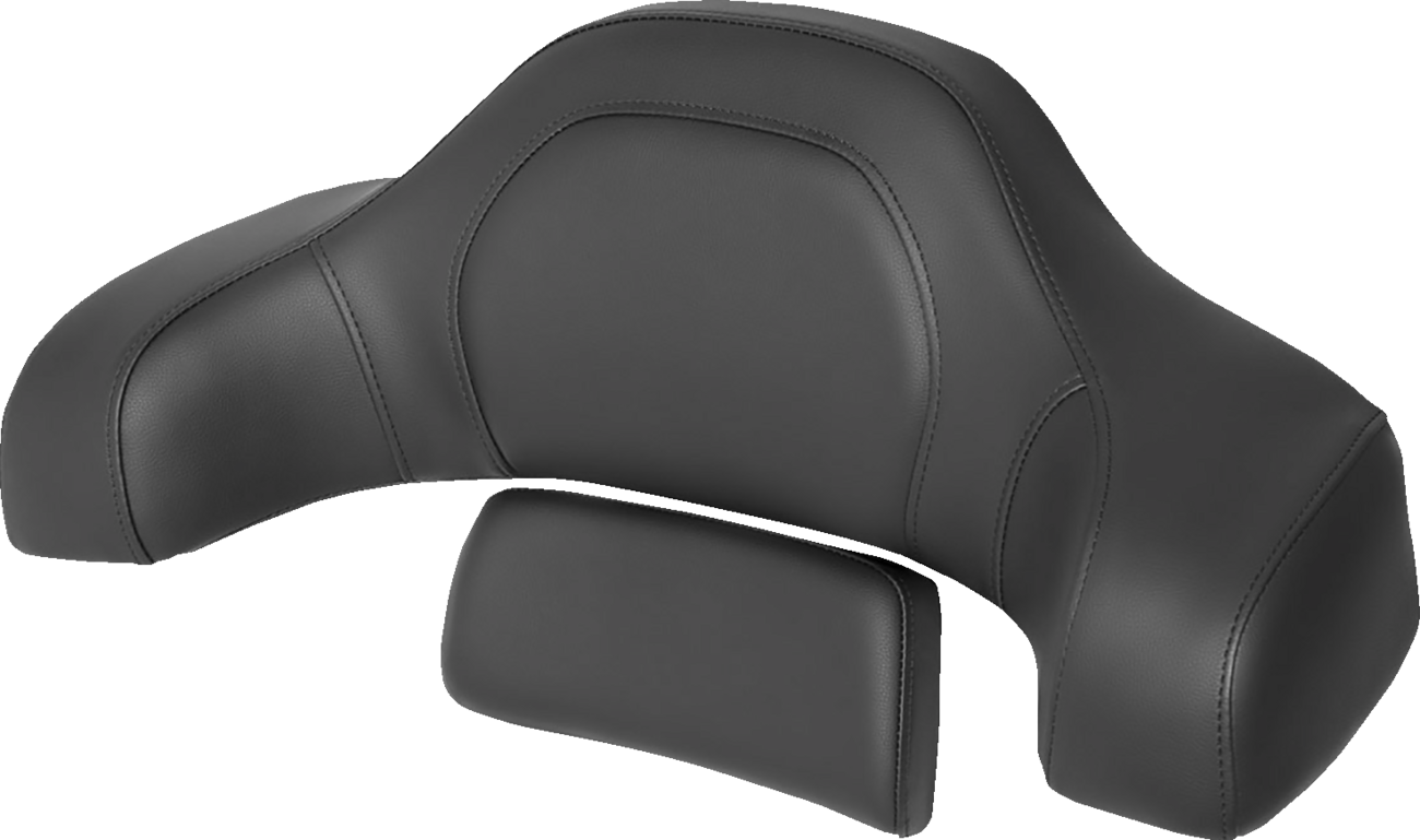 SADDLEMEN Tour-Pak® for RoadSofa™ - RoadSofa™ Tour-Pak® Pad / Black w/ Black Stitching / Indian '14-'24 0822-0506
