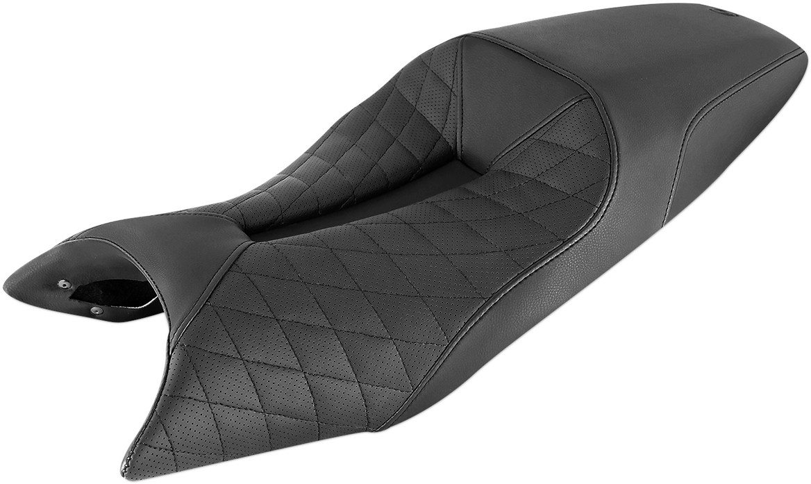 SADDLEMEN Track Lattice Stitched Seat - LS Track Seat / Lattice Stitched / Black / FTR1200 0810-2204