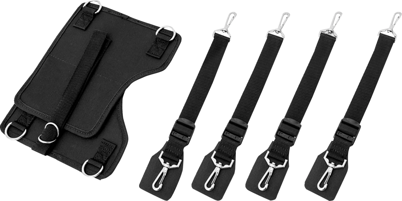 SADDLEMEN Versa-Mount™ Under-Seat Yoke and Harness Mounting System - Versa-Mount™ Yoke Luggage System / Adjustable 3550-0117