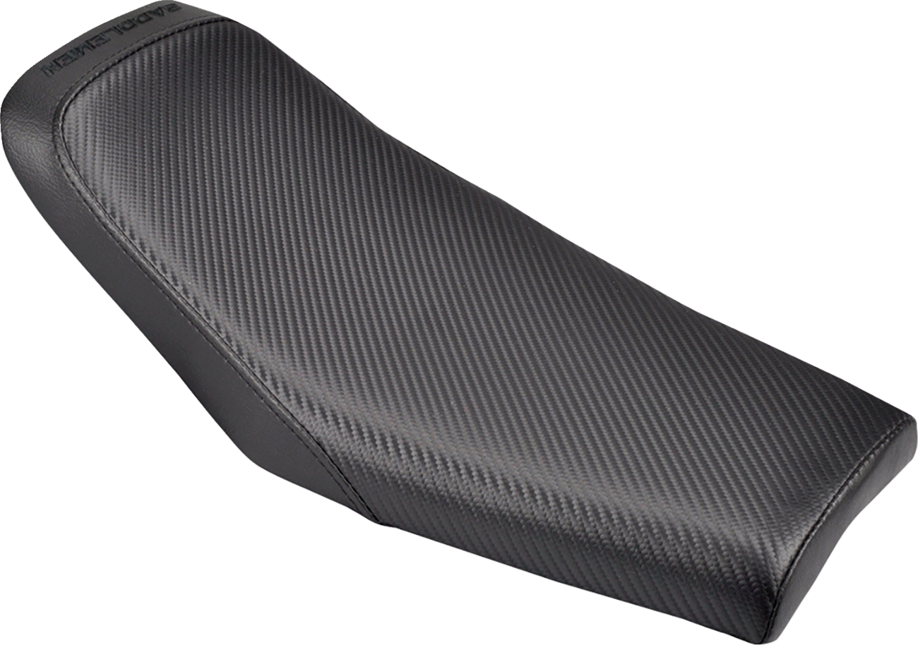 SADDLEMEN Vintage Solo Seat - Carbon Fiber Vintage Seat 0806-0101