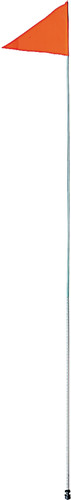 SAFETY 1 Piece Straight Mount Pole