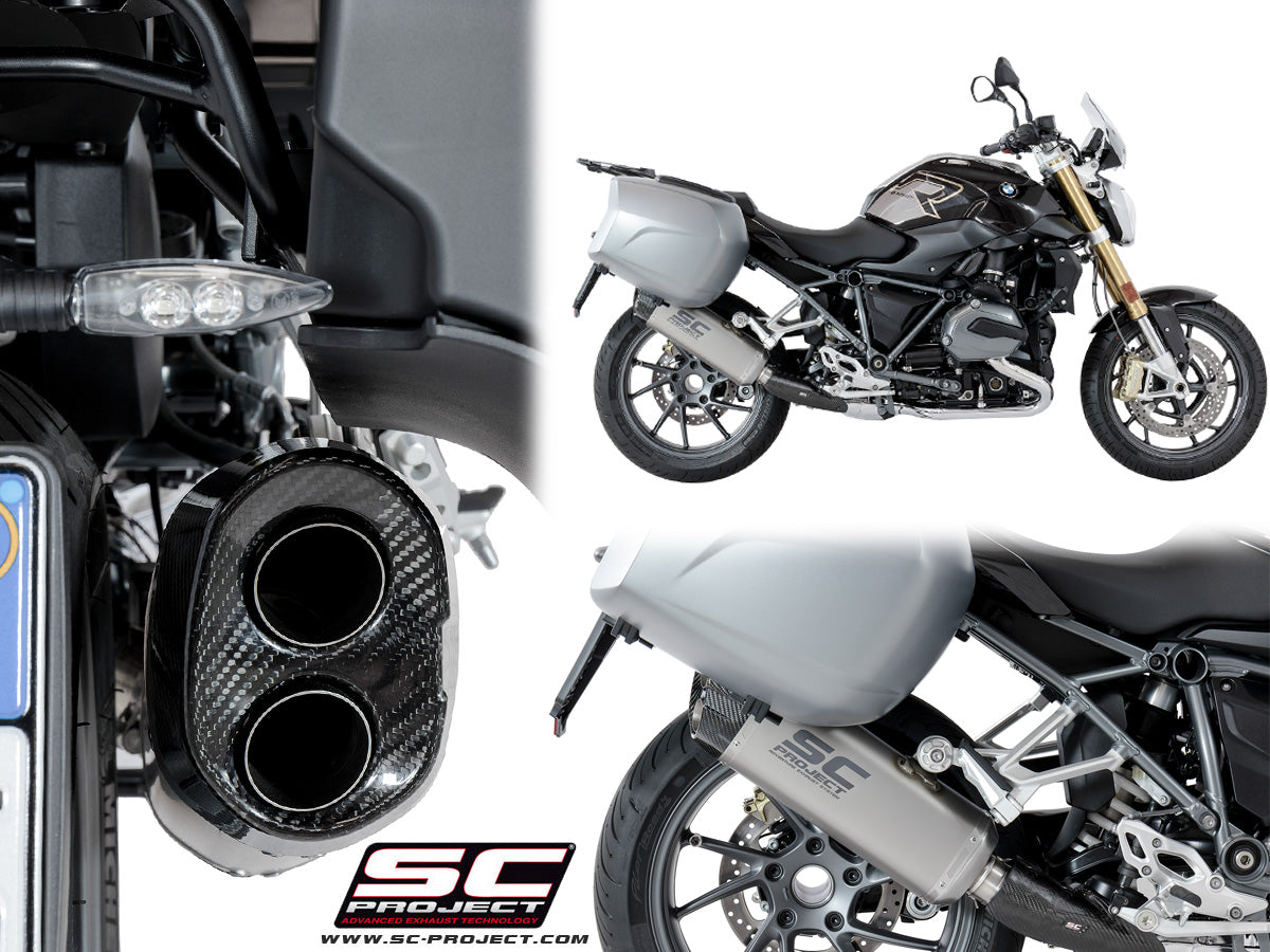 SC-Project "Adventure" Exhaust - BMW R1200R / R1200RS 2017-2018