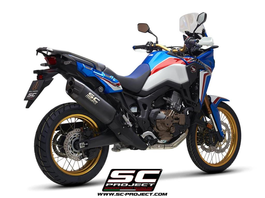 SC-Project "Adventure" Exhaust - Honda CRF1000L Africa Twin 2016-2019