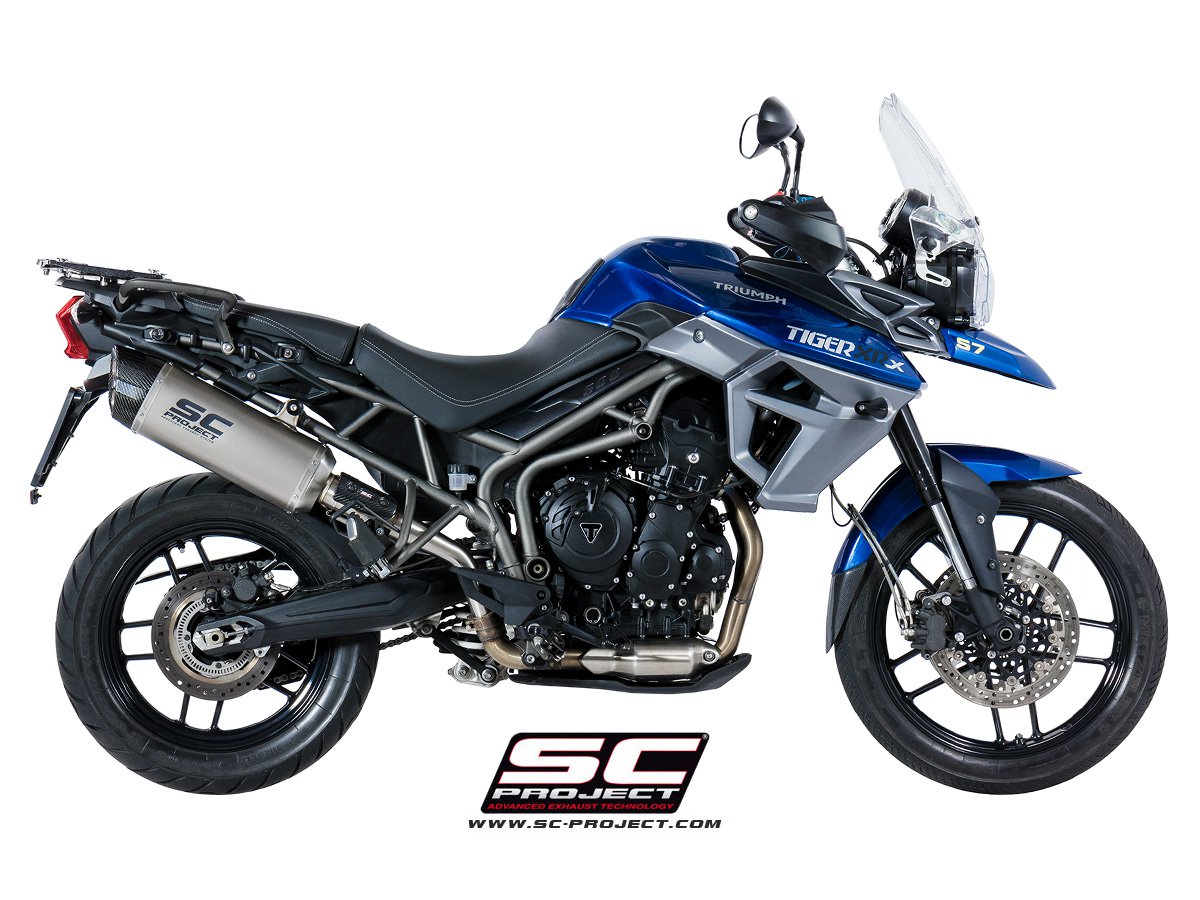 SC-Project "Adventure" Exhaust - Triumph Tiger 800 XC / Tiger 800 XR 2017-2019