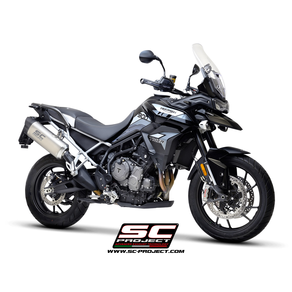 SC-Project "Adventure" Exhaust - Triumph Tiger 900 2020-2023