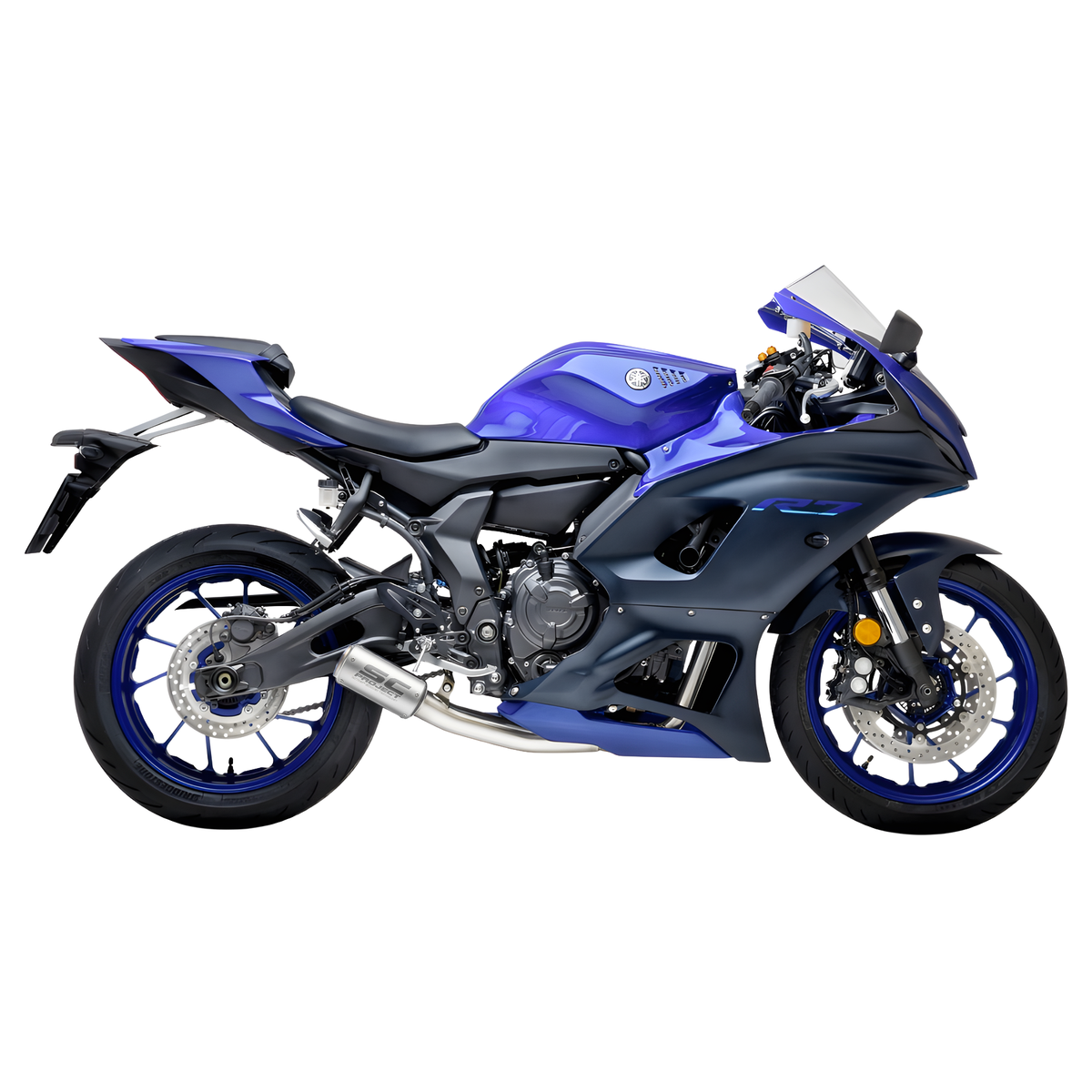 SC-Project CR-T 2-1 Full System Exhaust - Yamaha MT-07 / Tracer 700 2020-2026