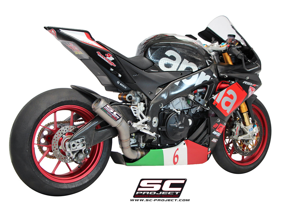 SC-Project CR-T Exhaust - Aprilia RSV4 RF / RSV4 RR 2015-2016