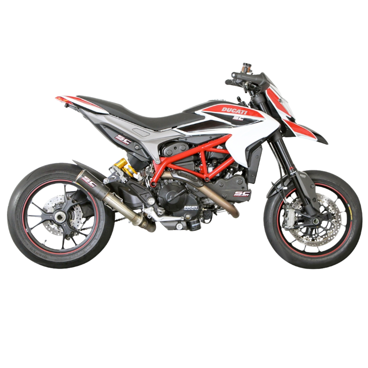 SC-Project CR-T Exhaust - Ducati Hypermotard 821 / Hypermotard 821 SP 2013-2018