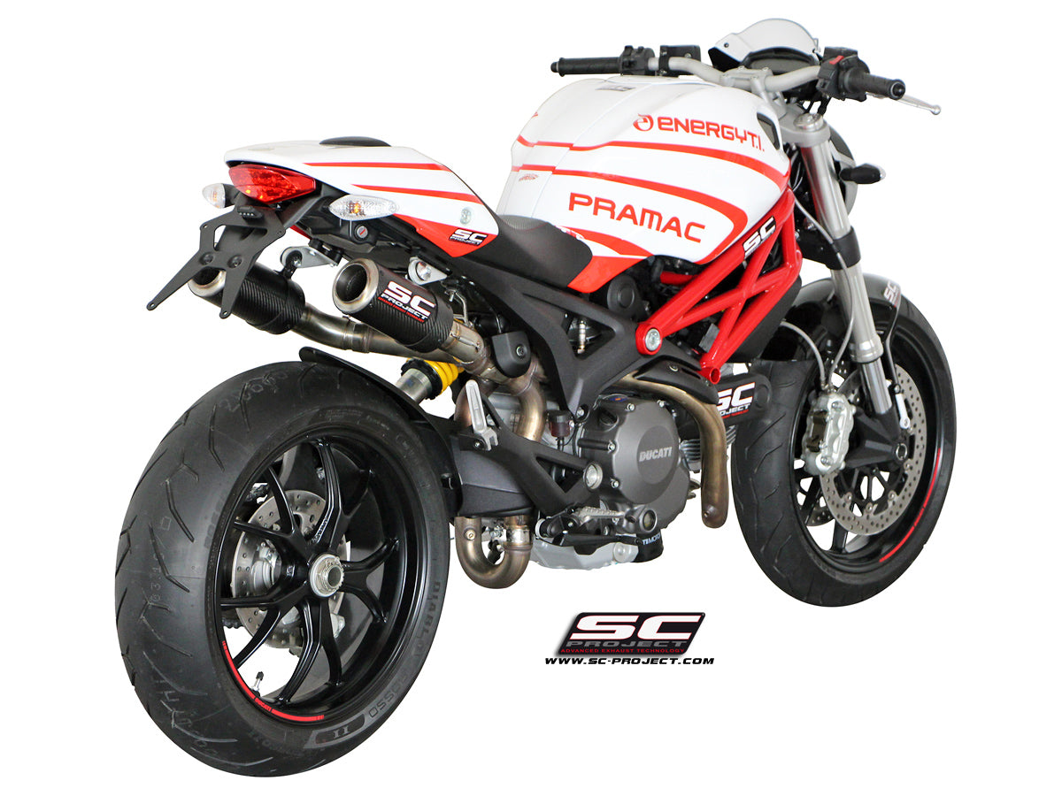 SC-Project CR-T Exhaust - Ducati Monster 696 / Monster 796 2008-2015