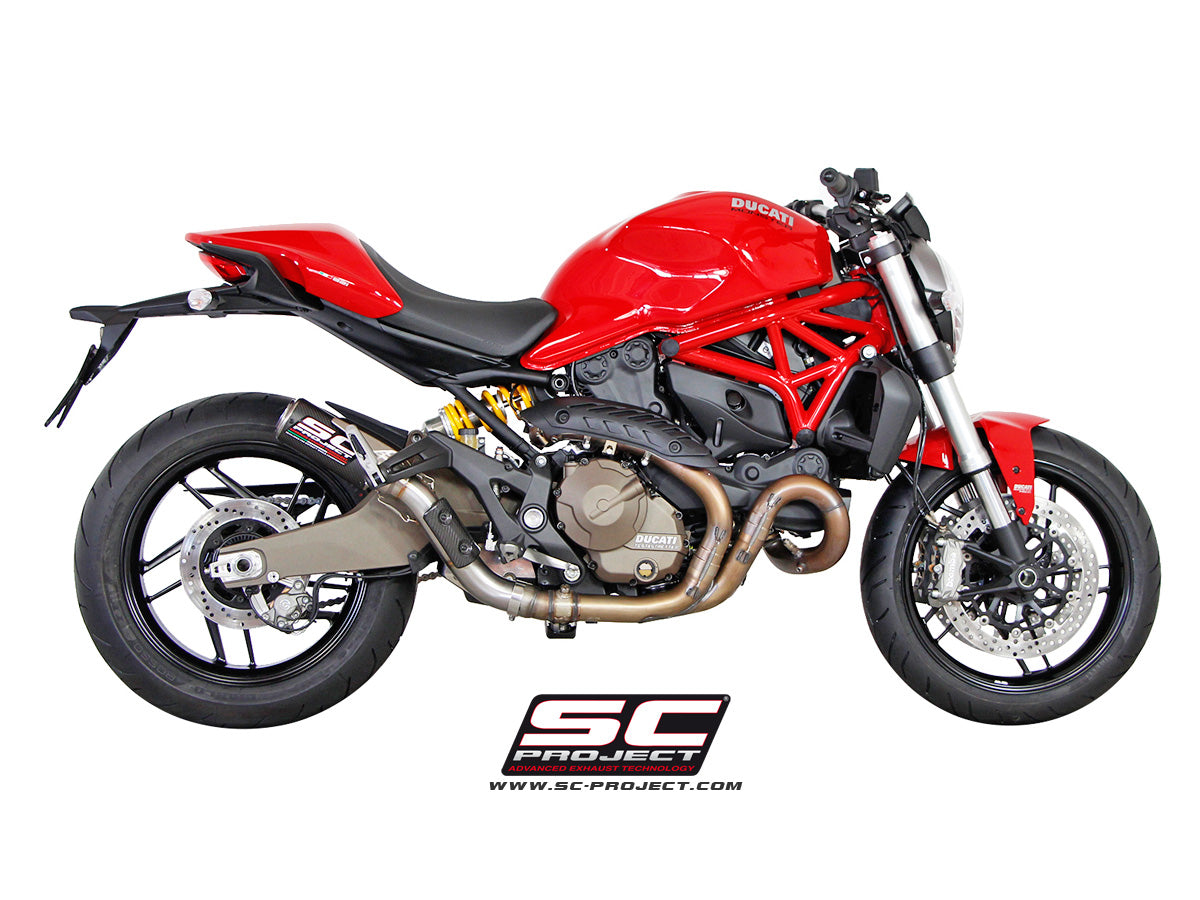 SC-Project CR-T Exhaust - Ducati Monster 821 2014-2017