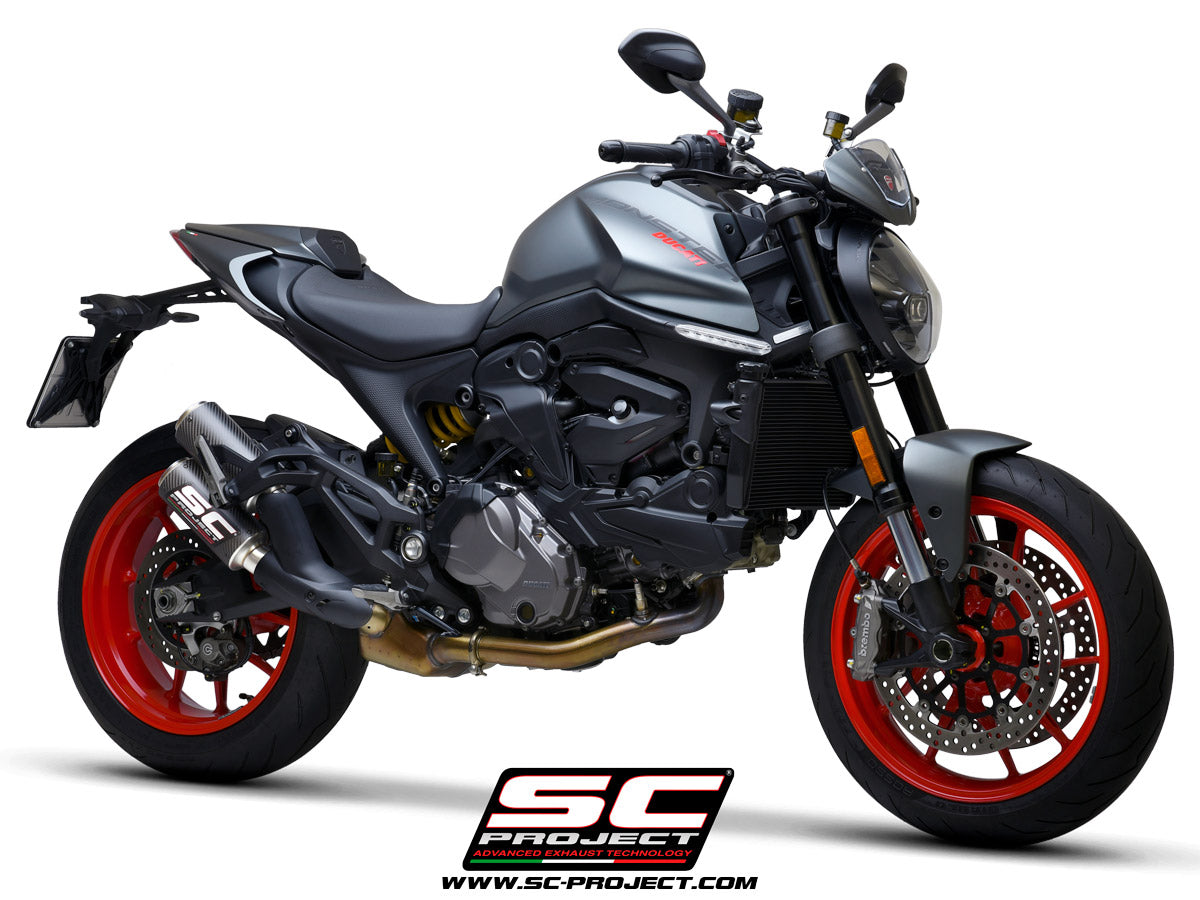 SC-Project CR-T Exhaust - Ducati Monster 937 / Monster 937+ 2021-2025