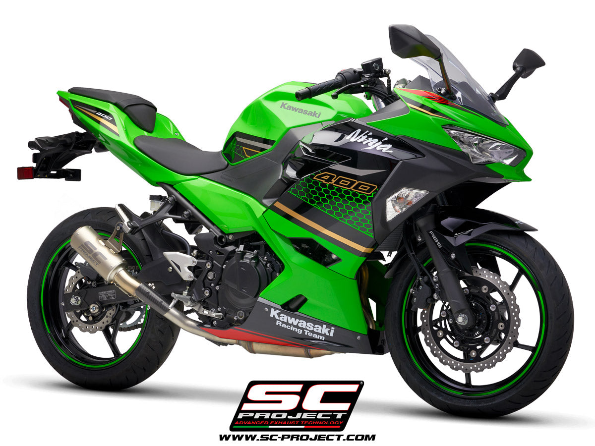 SC-Project CR-T Exhaust - Kawasaki Ninja 400 / Z400 2018-2021