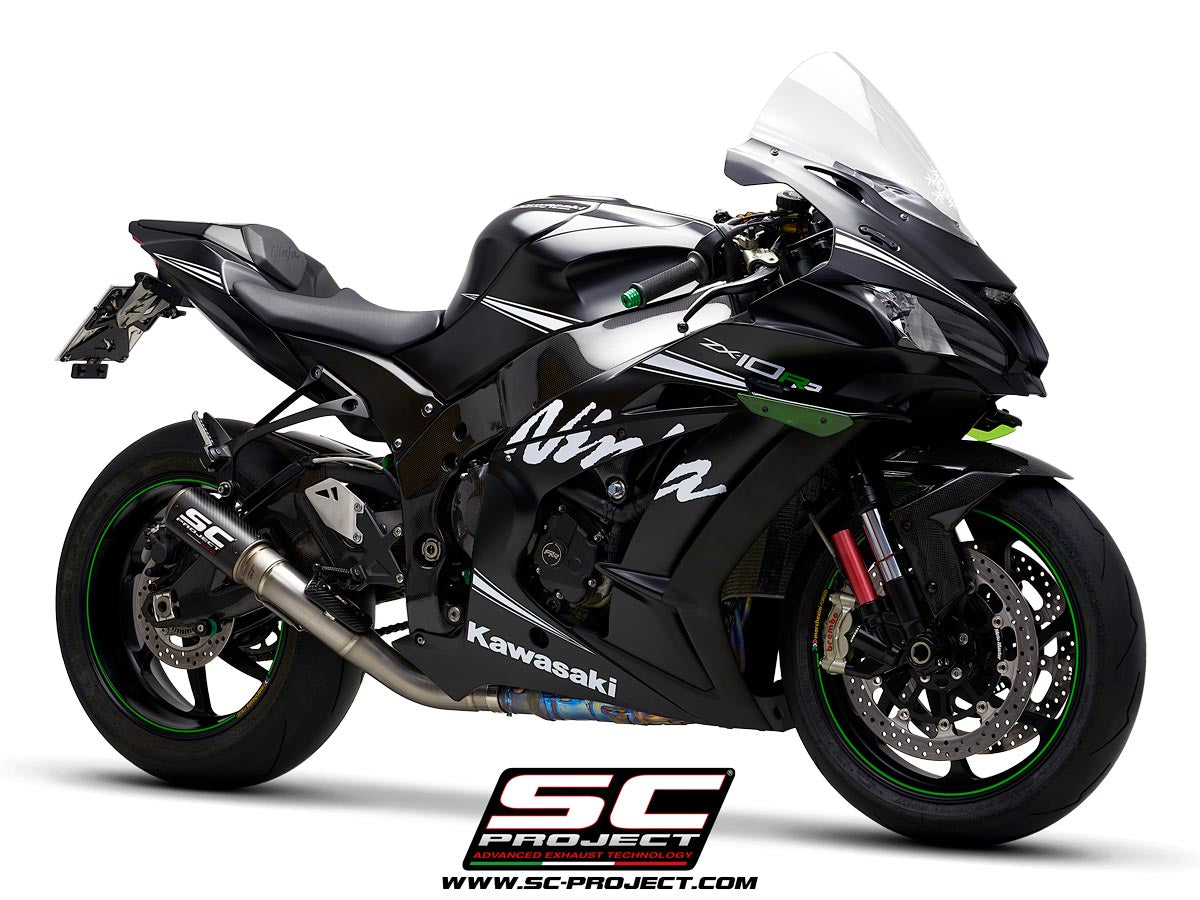 SC-Project CR-T Exhaust - Kawasaki Ninja ZX-10R / Ninja ZX-10RR 2016-2020