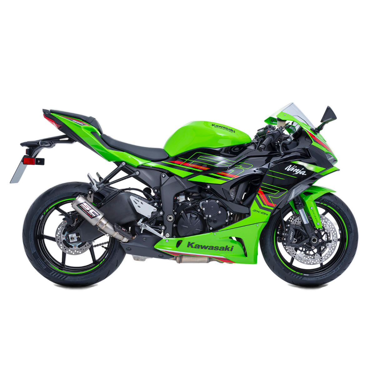 SC-Project CR-T Exhaust - Kawasaki Ninja ZX-6R 636 2013-2026