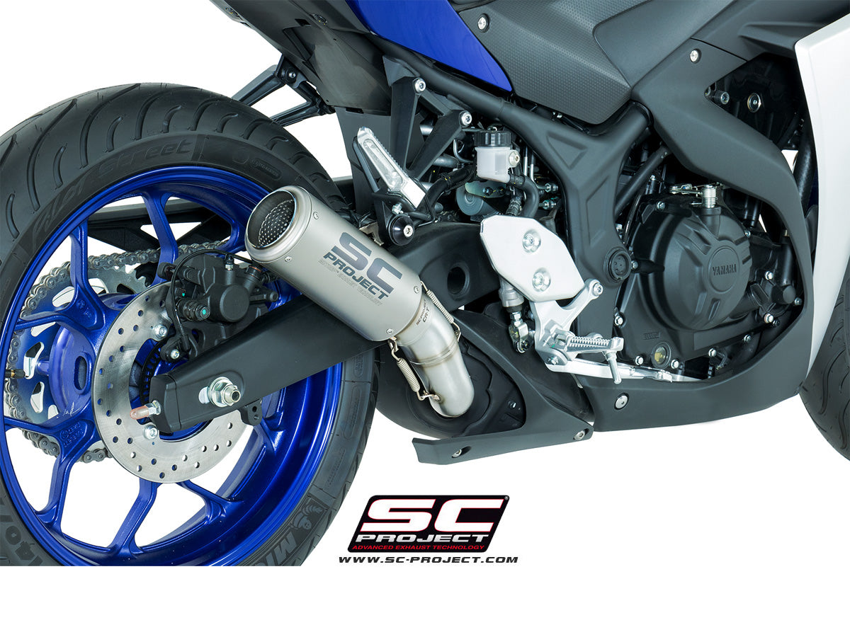 SC-Project CR-T Exhaust - Yamaha YZF-R3 2015-2019