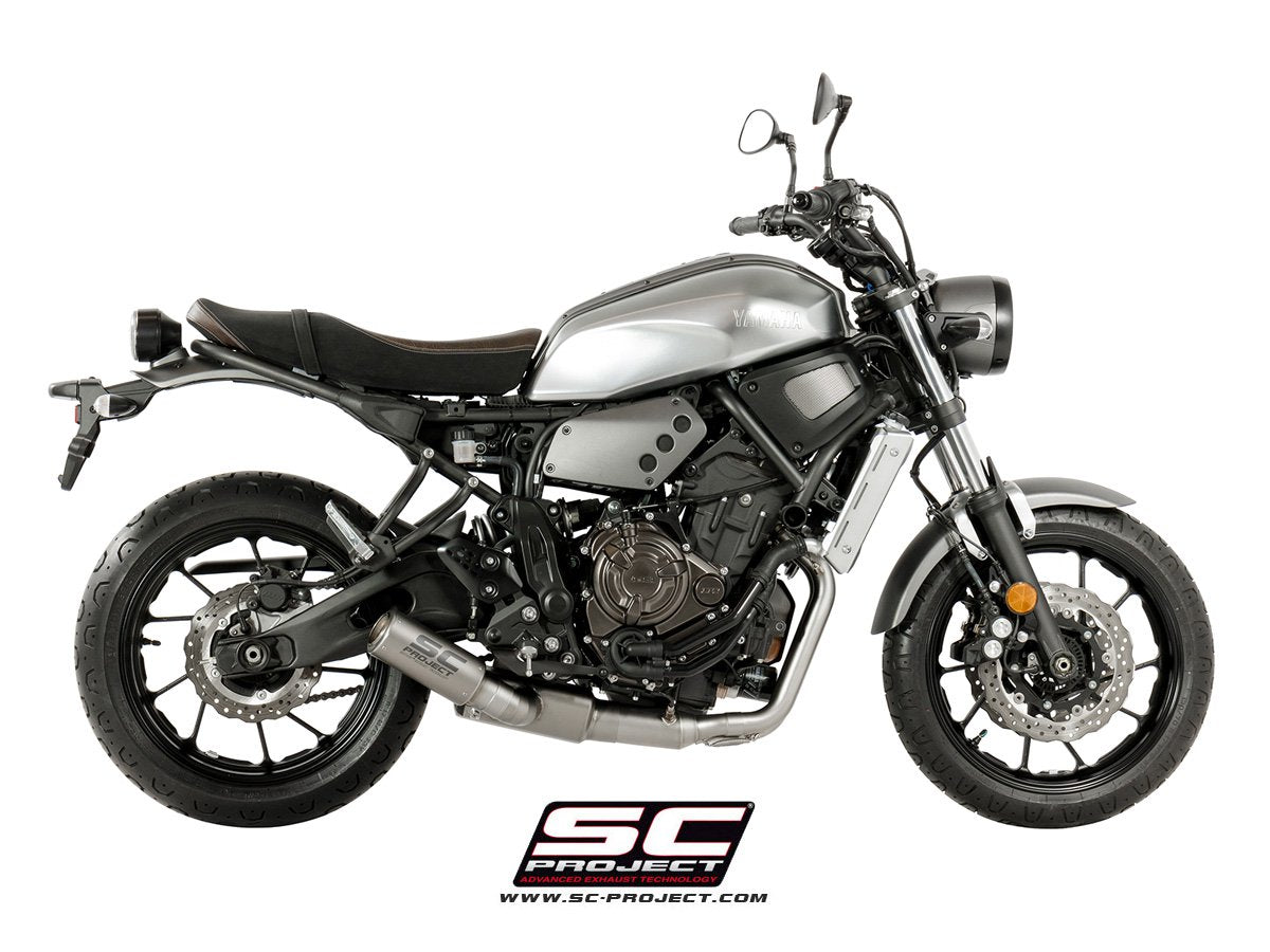 SC-Project CR-T Full System Exhaust - Yamaha XSR700 2016-2021