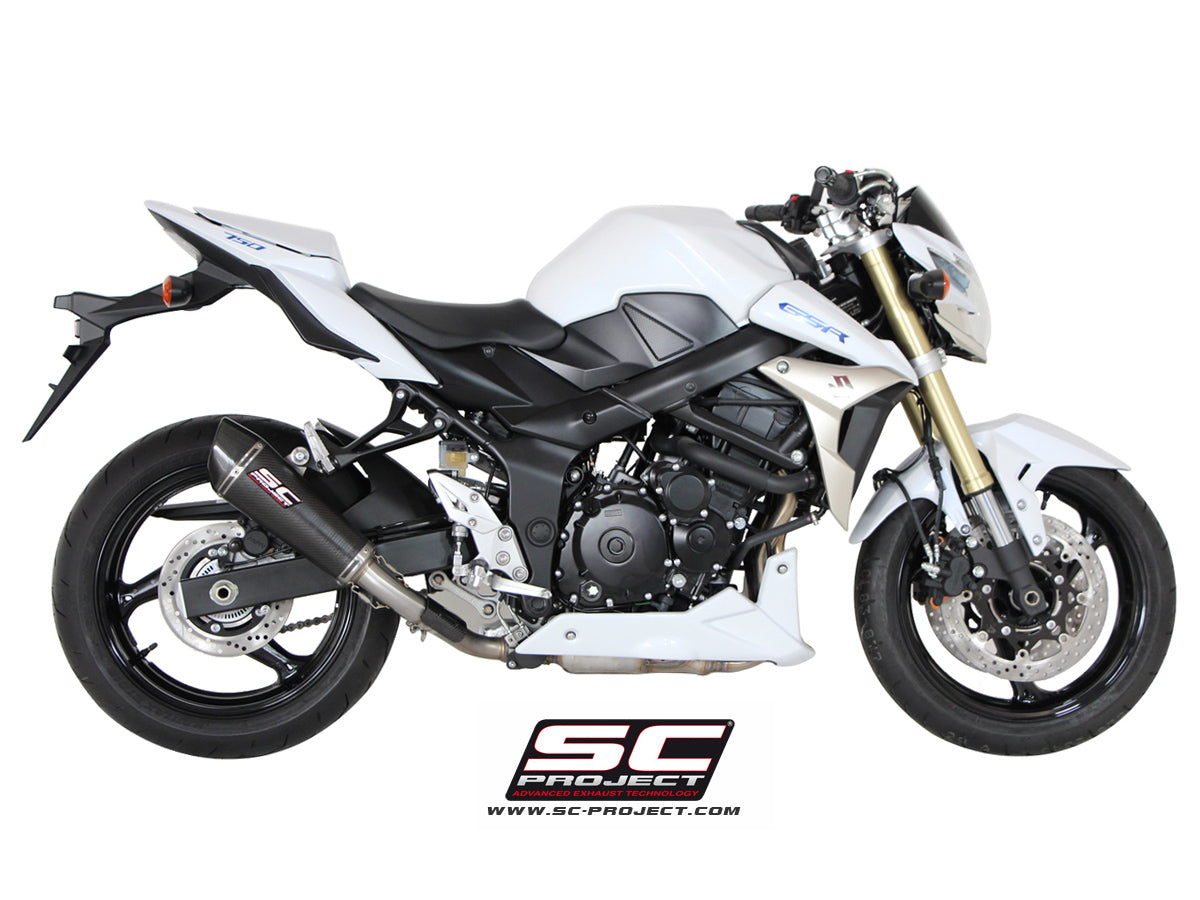 SC-Project Conic Exhaust - Suzuki GSR750 2010-2017