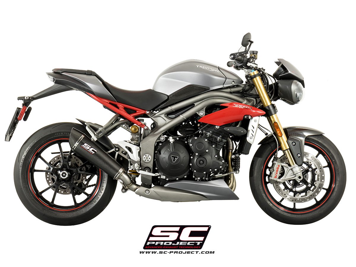 SC-Project Conic Exhaust - Triumph Speed Triple R / Speed Triple S 2016-2017