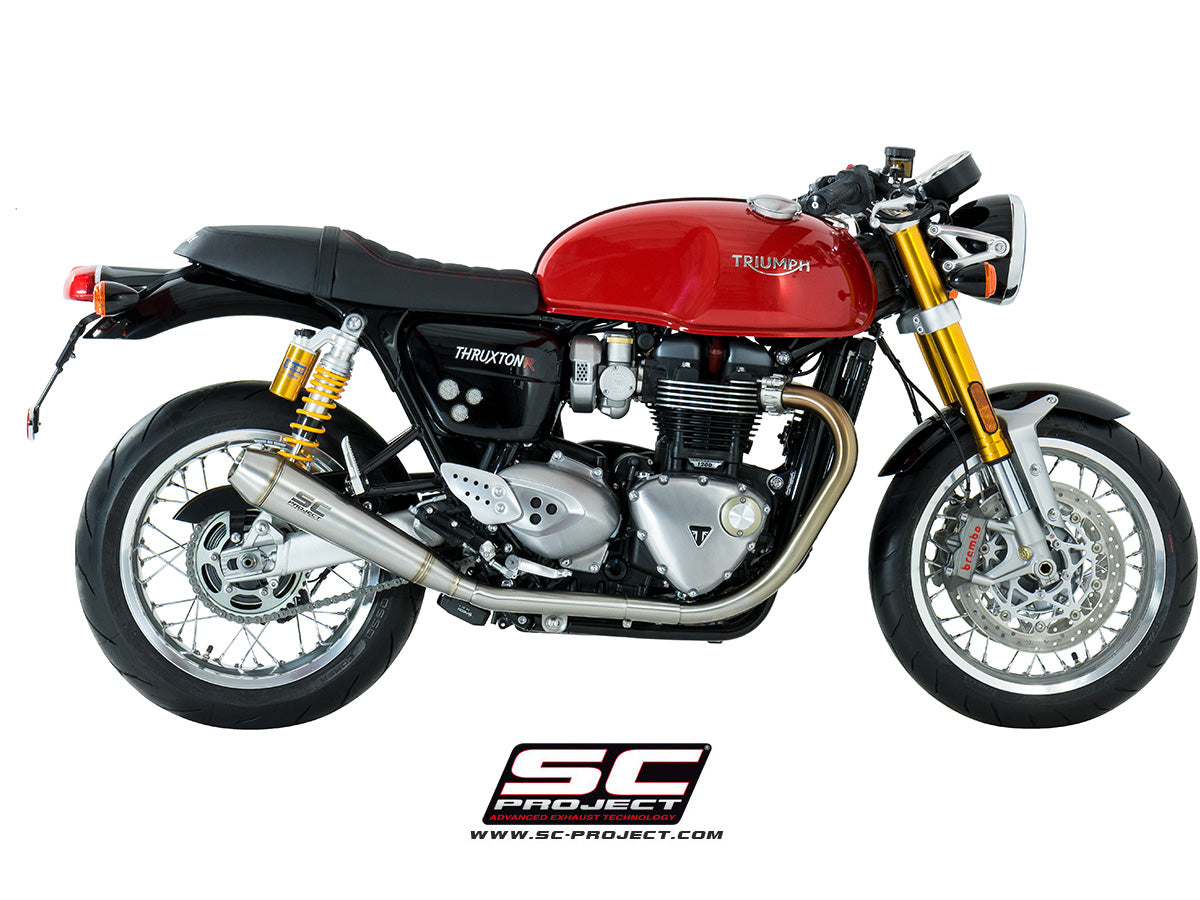 SC-Project Conic Exhaust - Triumph Thruxton 1200 / Thruxton R 1200 2016-2019