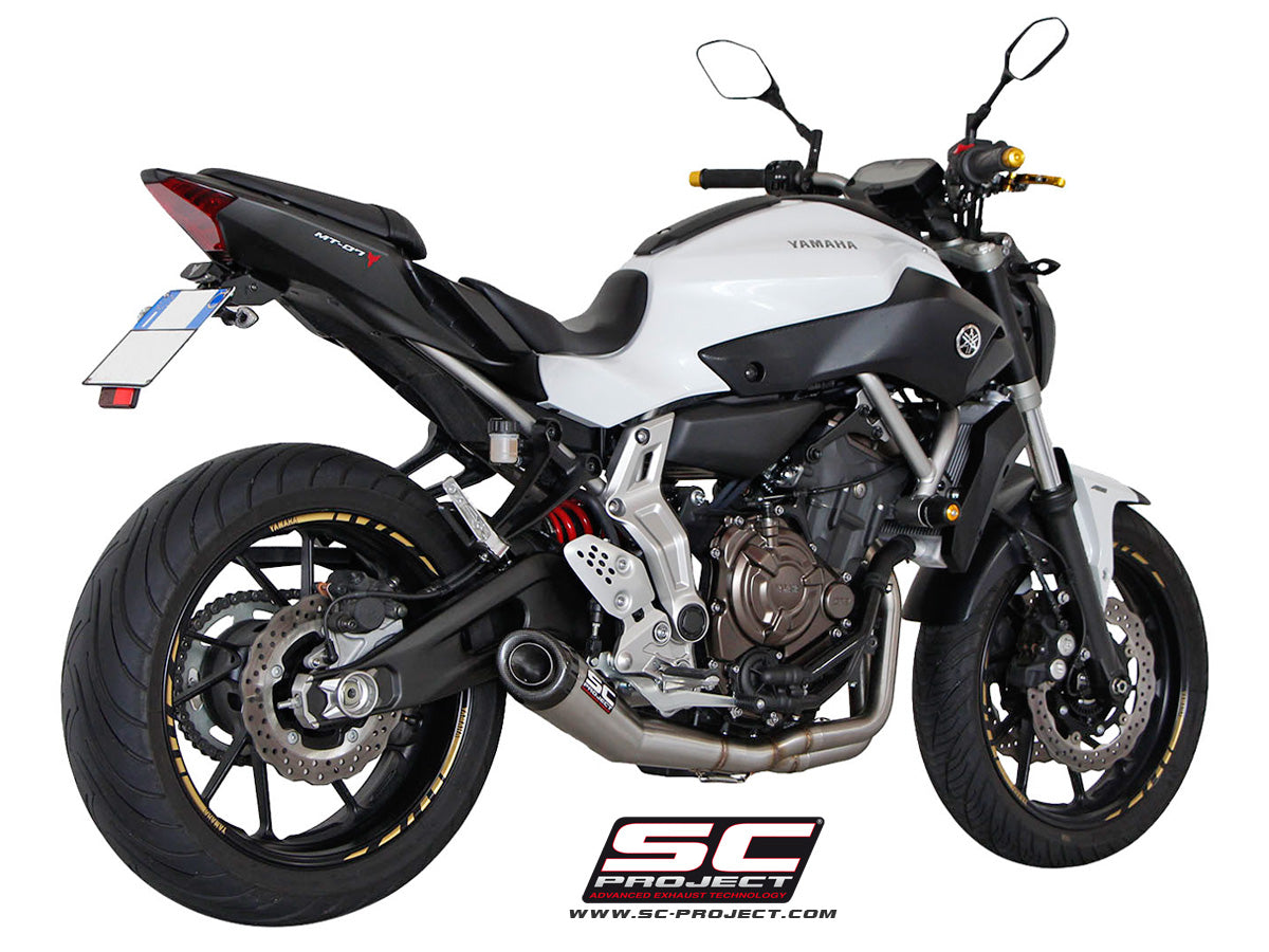SC-Project Conic Full System Exhaust - Yamaha FZ-07 / MT-07 2014-2020