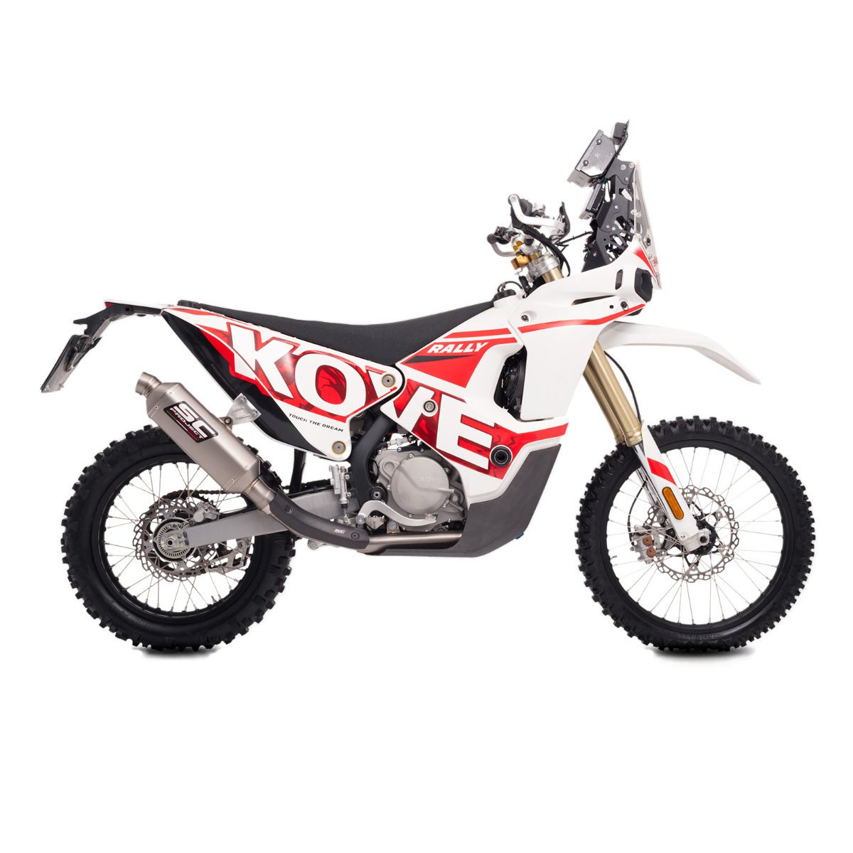 SC-Project Decat Link Pipe - Kove 450 Rally 2023-2024