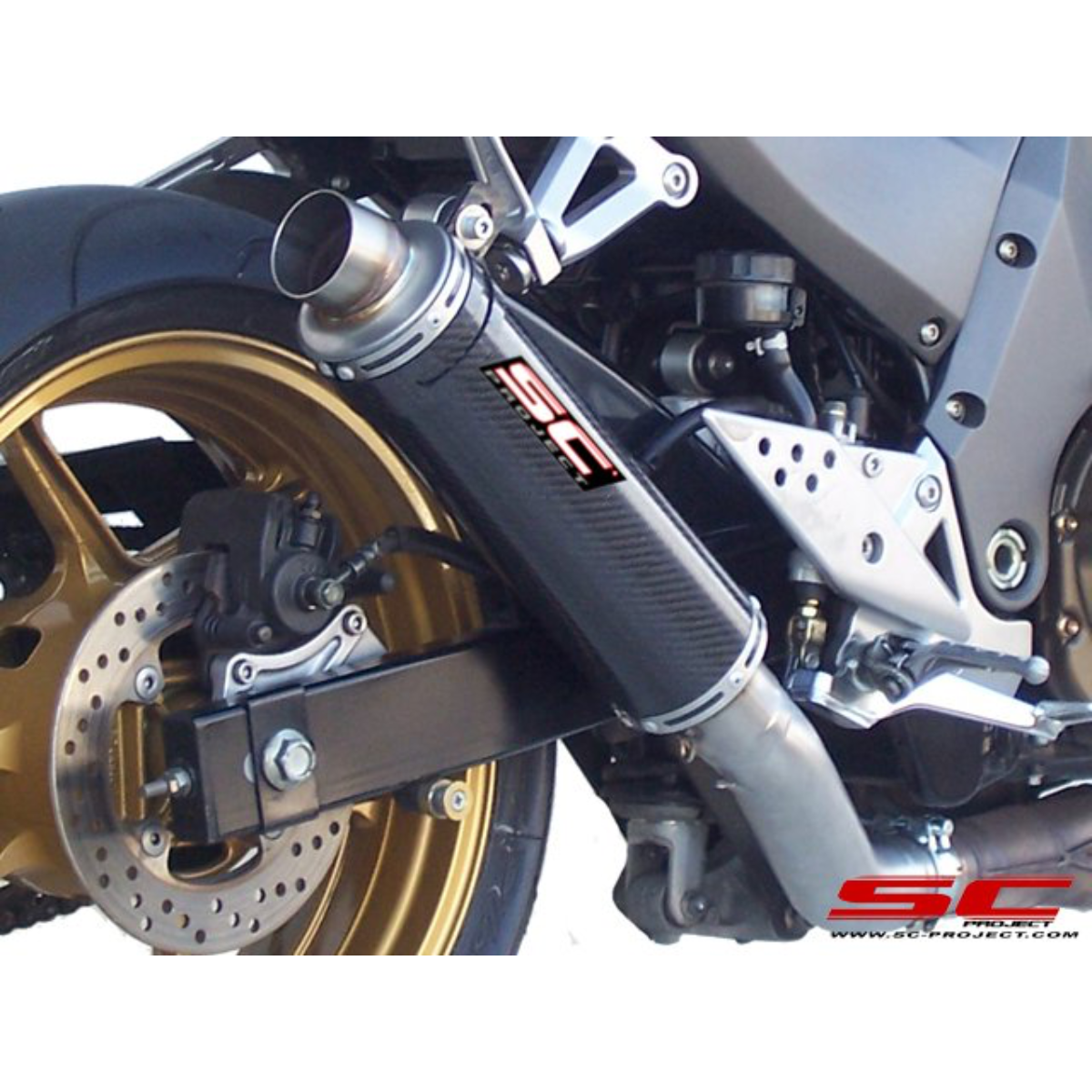 SC-Project GP Exhaust - Kawasaki Z750 2004-2006